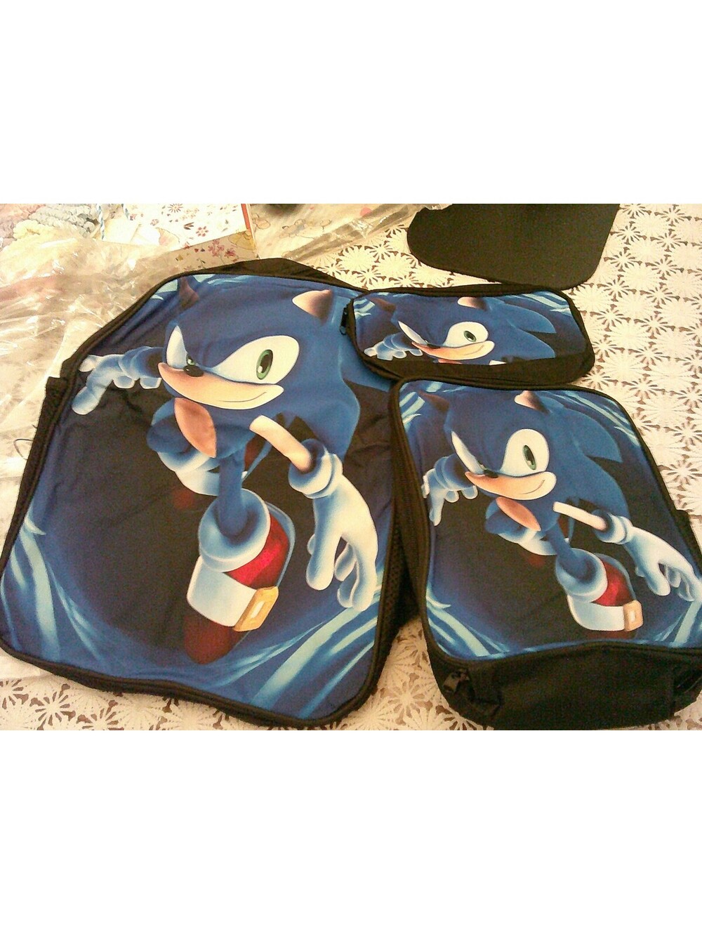 Sonic the Hedgehog 3‑Piece Backpack Set